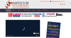 Desktop Screenshot of impostorsyndrome.com